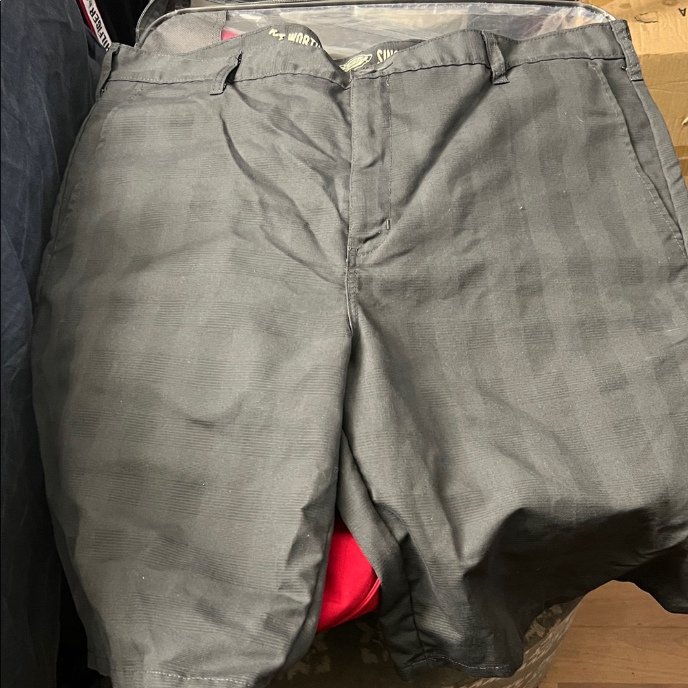 Dickies Charcoal Flat Front Men's Shorts